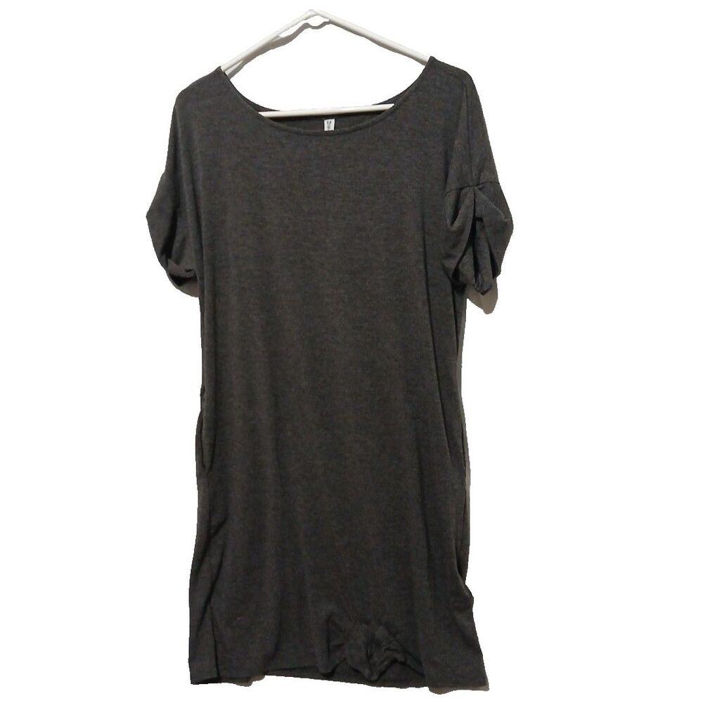 Zennana Premium  Grey Shirt Dress Size M